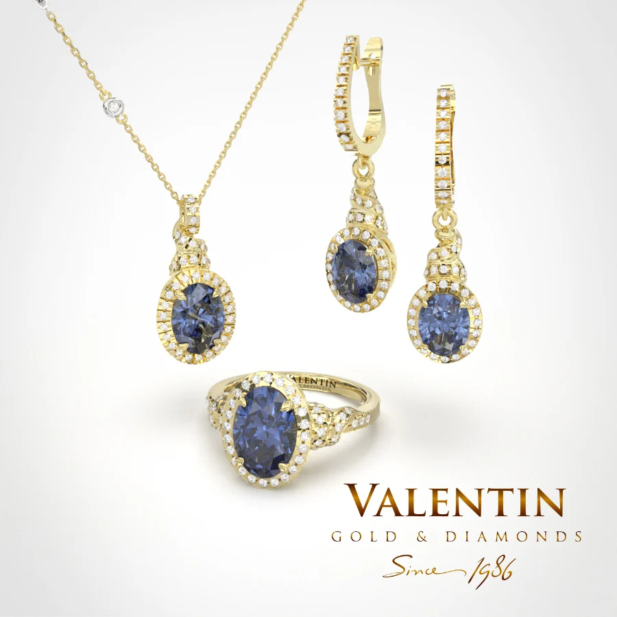 Колекция Ti amo Sapphire 4477 6567 7434 – жълто злато