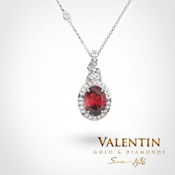 6567 Ti amo Ruby White Колекция Ti amo Ruby 4477 6567 7434 – бяло злато