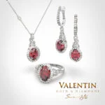 Златен пръстен Ti amo Ruby 4477 – бяло злато