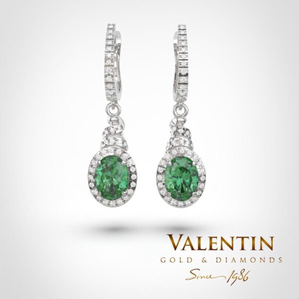 7393 Ti amo Emerald White Колекция Ti amo Emerald 4477 6567 7434 – бяло злато