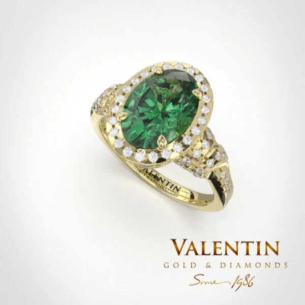 Колекция Ti amo Emerald 4477 6567 7434 – жълто злато