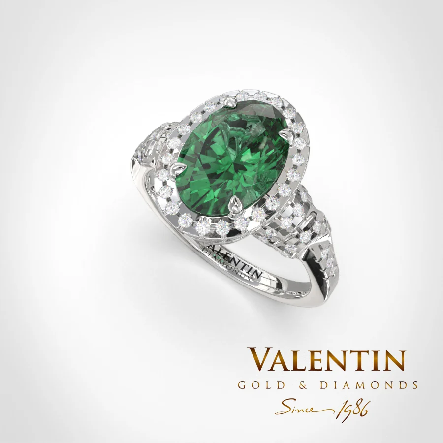 Колекция Ti amo Emerald 4477 6567 7434 – бяло злато
