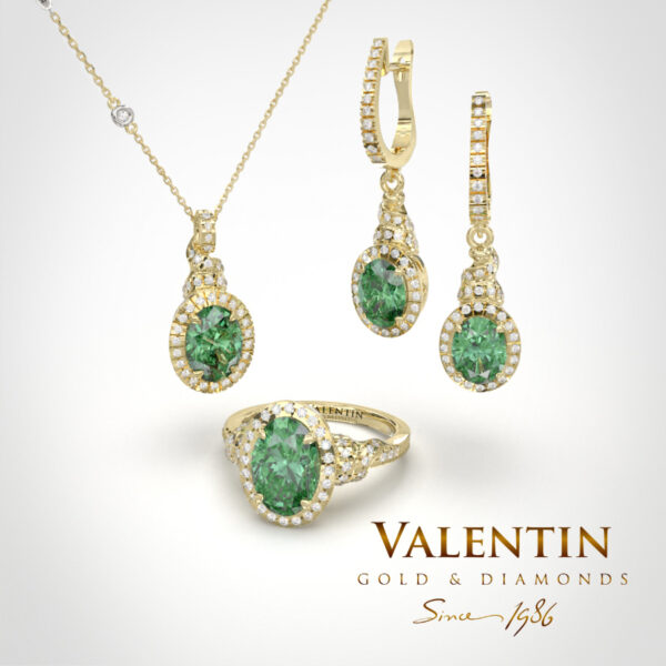 Колекция Ti amo Emerald 4477 6567 7434 – жълто злато