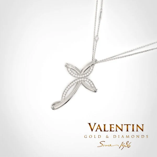 Eternity moment Gold Cross 6943 – white gold