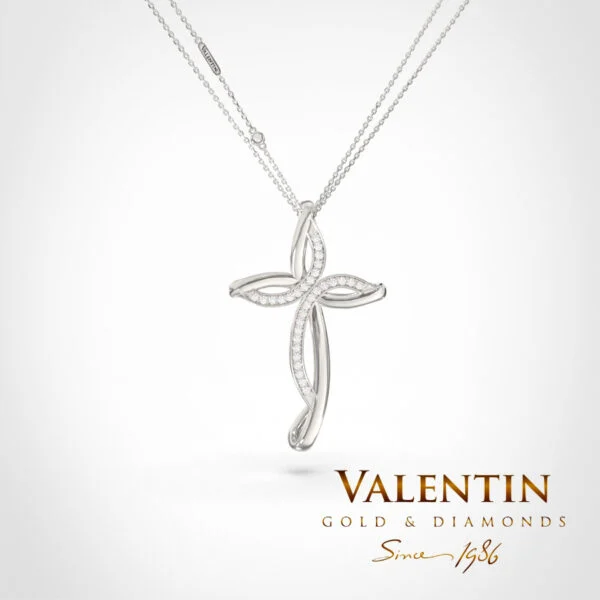 Eternity moment Gold Cross 6943 – white gold