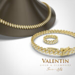 Elegance Gold Necklace 8356 – yellow gold