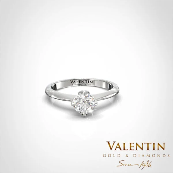 Lotus Extended Engagement Ring 4719 – white gold