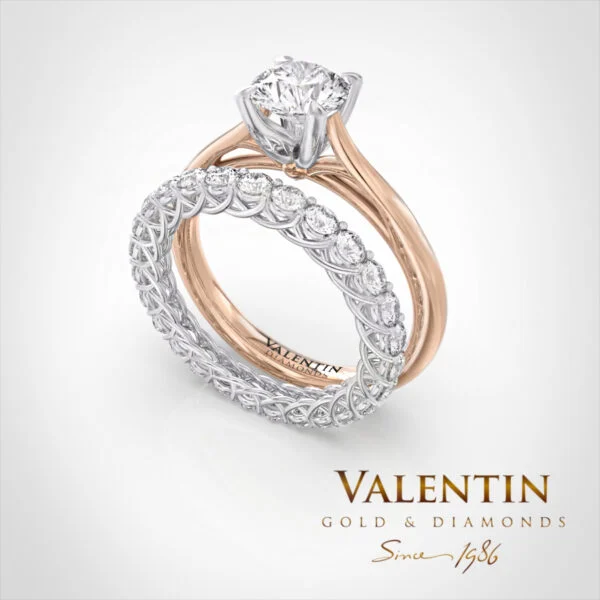 Engagement Ring 4729 – rose gold