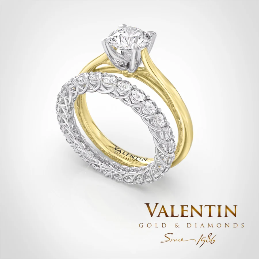 Engagement Ring 4729 – yellow gold
