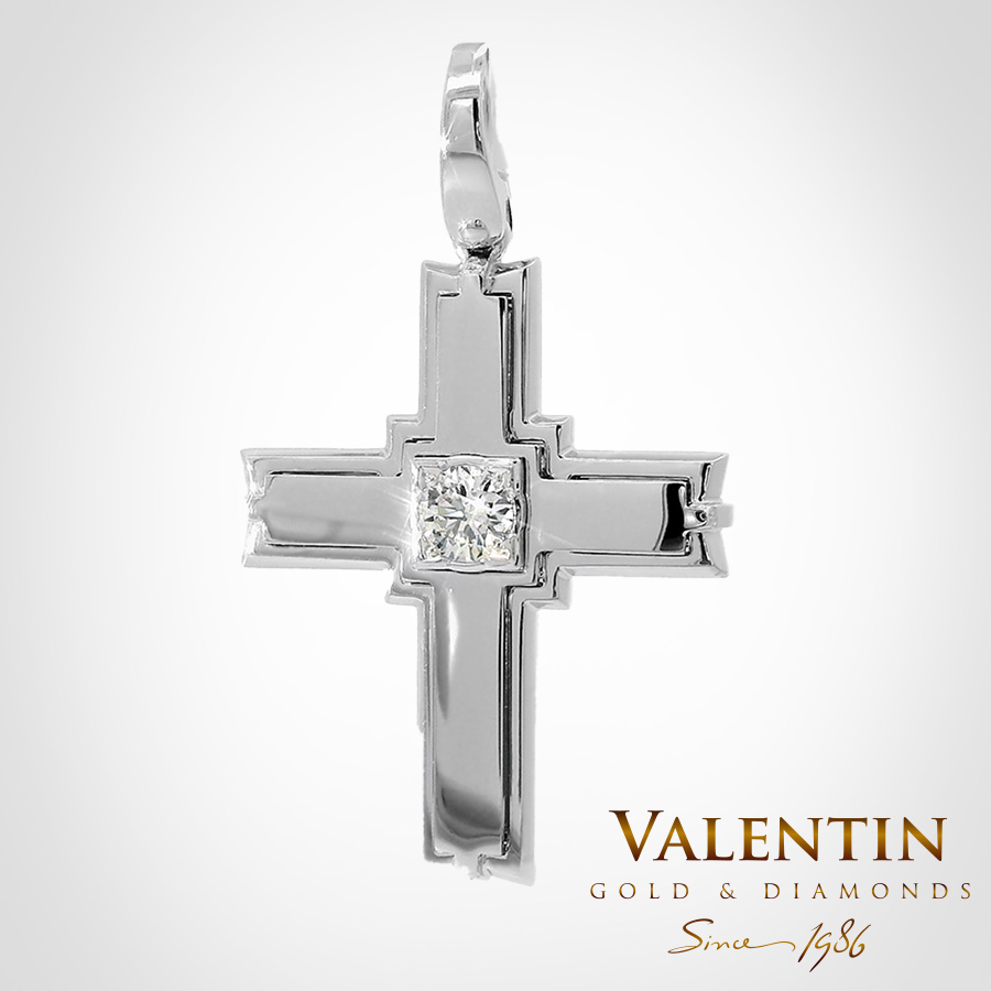 Gold Cross 6583 – white gold