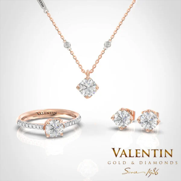 Колекция Diamond Lotus 4761 6903 7581 – розово злато