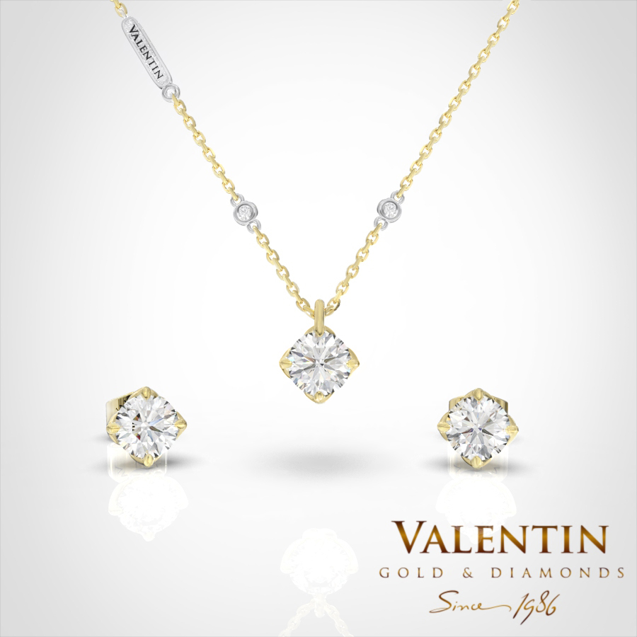 Колекция Diamond Lotus 4761 6903 7581 – жълто злато