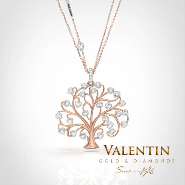 6918 Pink Gold Pendant 6918 – rose gold