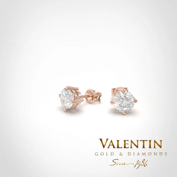 Gold Earrings 7584 – rose gold