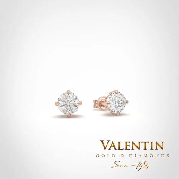 Gold Earrings 7584 – rose gold