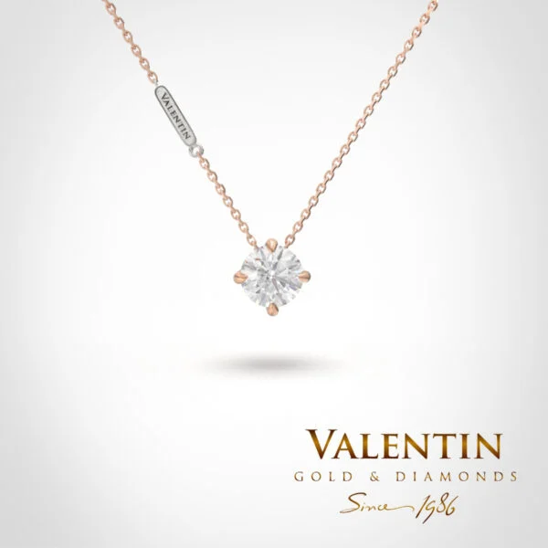 Gold Pendant 6877 – rose gold