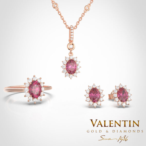 Колекция Rosette Ruby 6×4 4728 6871 7400 7588 – розово злато