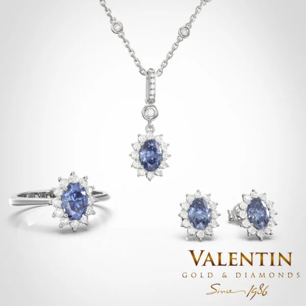 Колекция Rosette Sapphire 6x4 4728 6871 7400 7588 – бяло злато