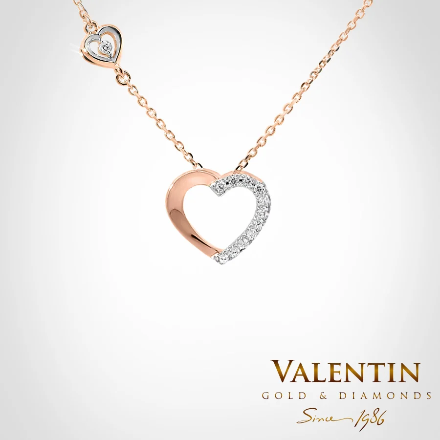 Gold Pendant 6413 – rose gold