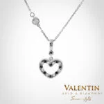 Gold Pendant 6873 – white gold