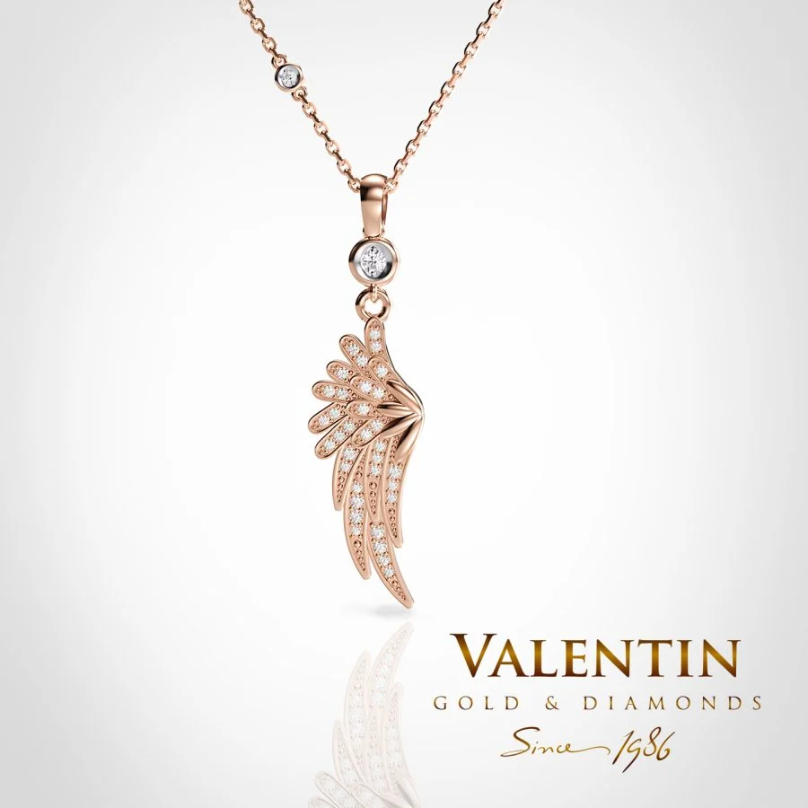 Gold Pendant 6899 – rose gold