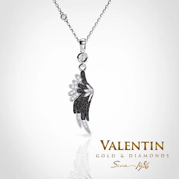 Gold Pendant 6899 – white gold