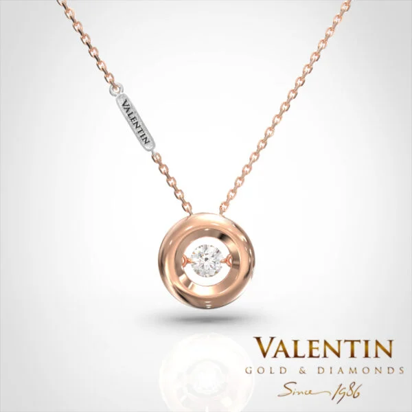 Gold Pendant 6954 – rose gold