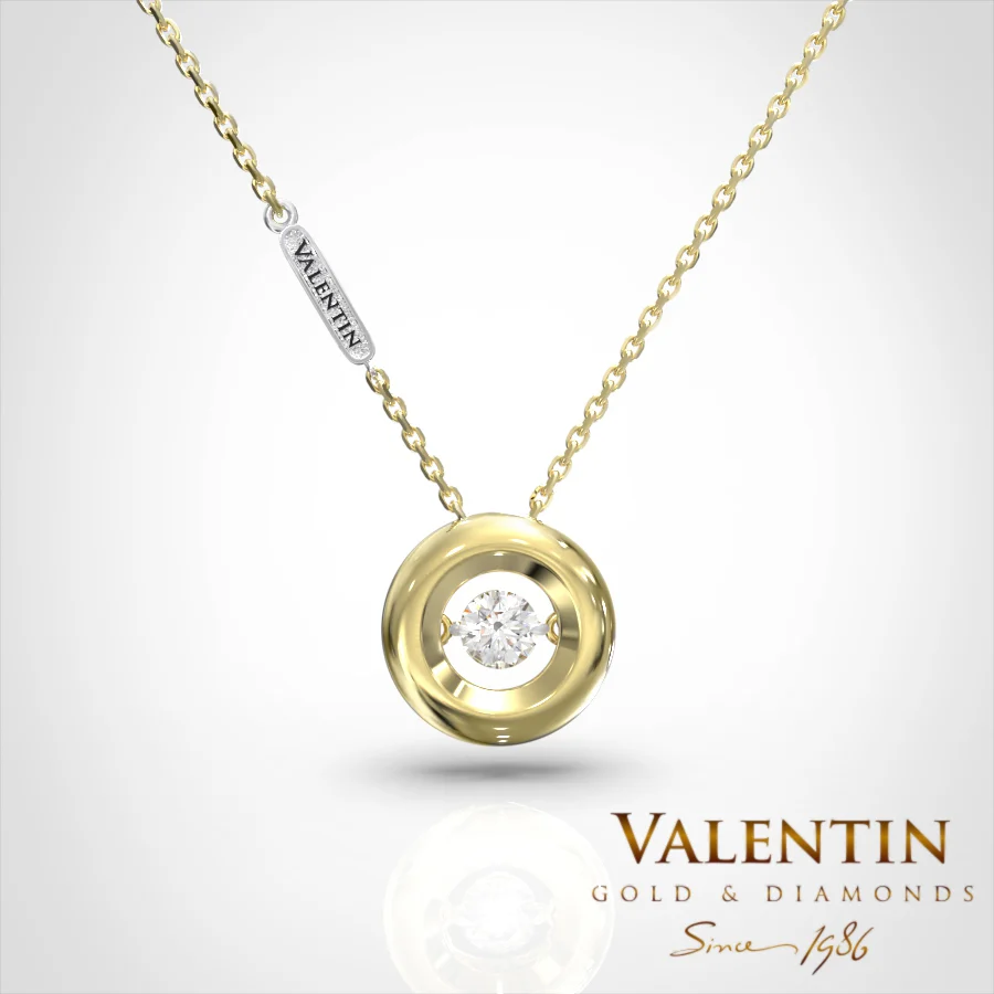 Gold Pendant 6954 – yellow gold