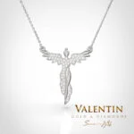 Gold Pendant 6924 – white gold