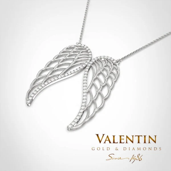 Gold Pendant 6900 – white gold