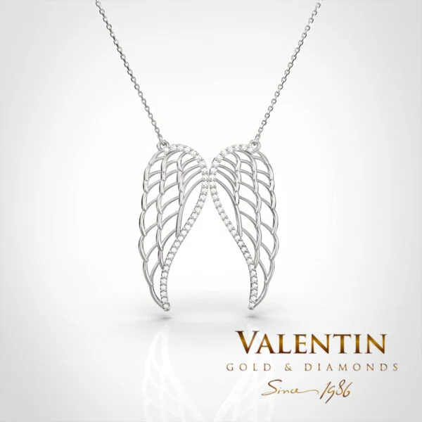 Gold Pendant 6900 – white gold