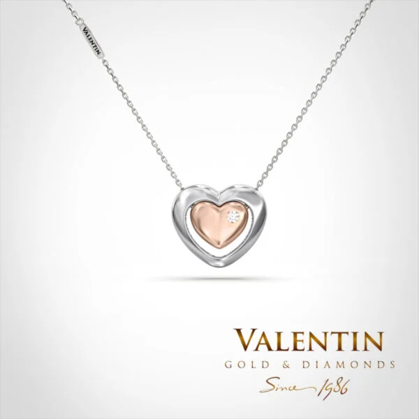 Gold Pendant 6812 – white gold