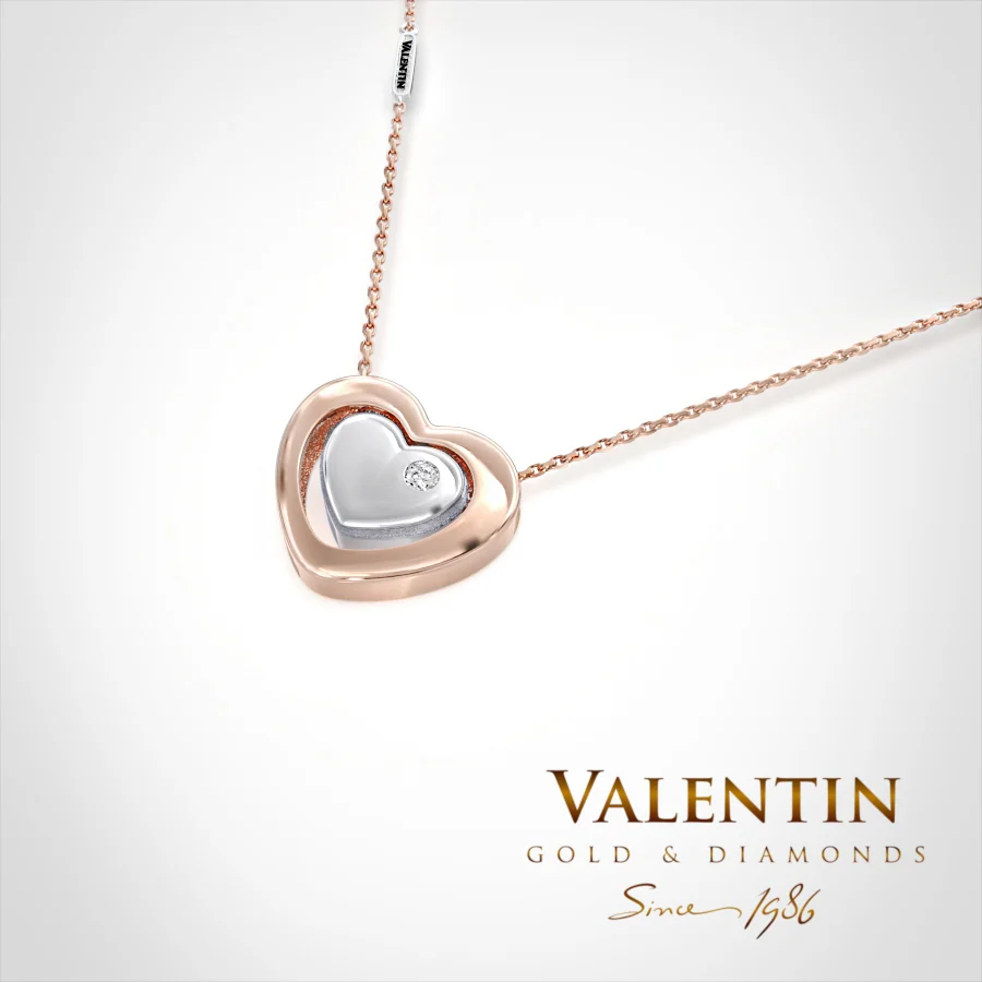 Gold Pendant 6812 – rose gold