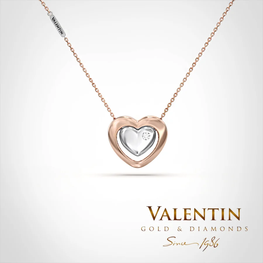 Gold Pendant 6812 – rose gold