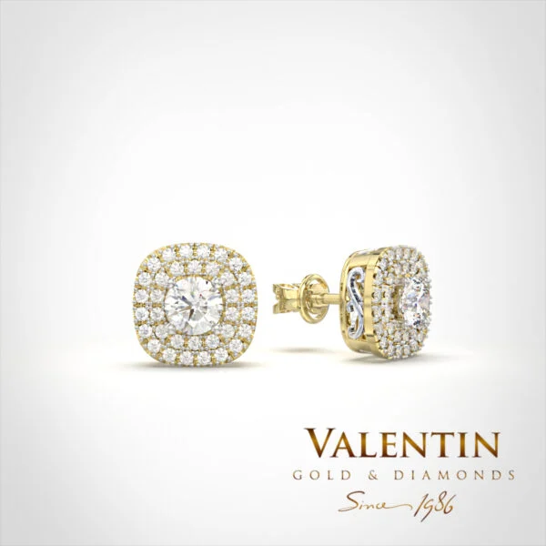 Desire Gold Earrings 7590 – yellow gold