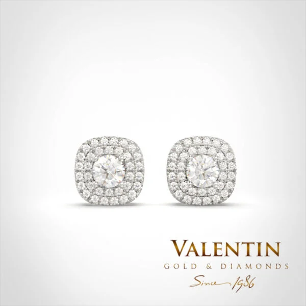 Desire Gold Earrings 7590 – white gold