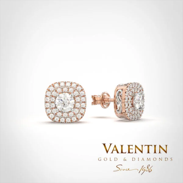 Desire Gold Earrings 7590 – rose gold