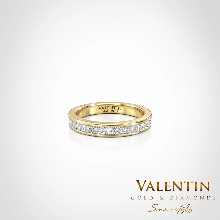 Gold Wedding Band 4314 – yellow gold