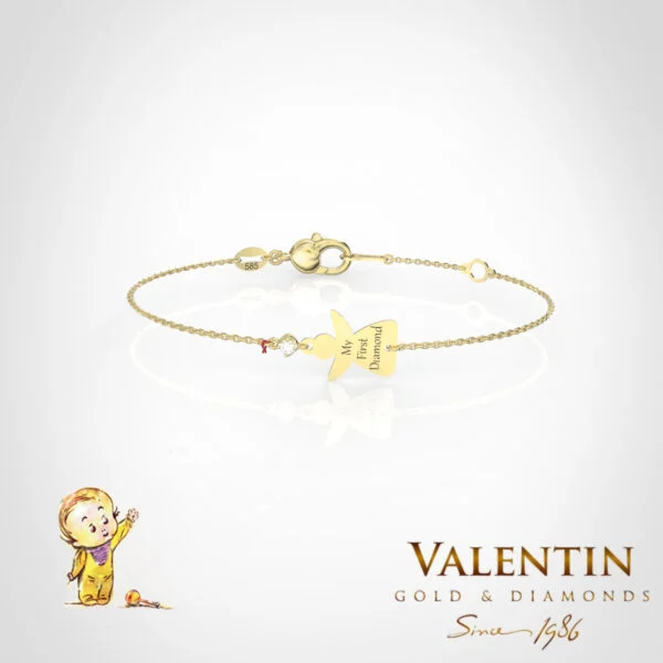 Children's Gold Bracelet 8339-2 – yellow gold