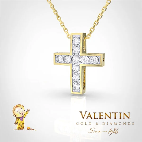Children's Gold Pendant 81522 – yellow gold
