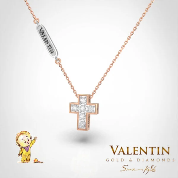 Children's Gold Pendant 81521 – rose gold