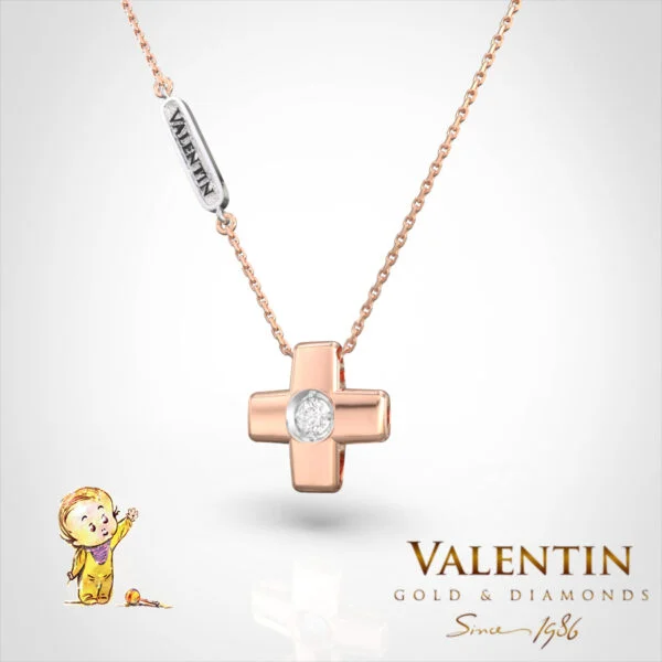 Children's Gold Pendant 6946-1 – rose gold