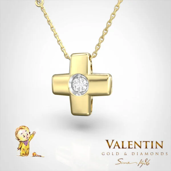 Children's Gold Pendant 6946-1 – yellow gold