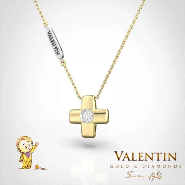 6946 1 Yellow Kids Children's Gold Pendant 6946-1 – yellow gold