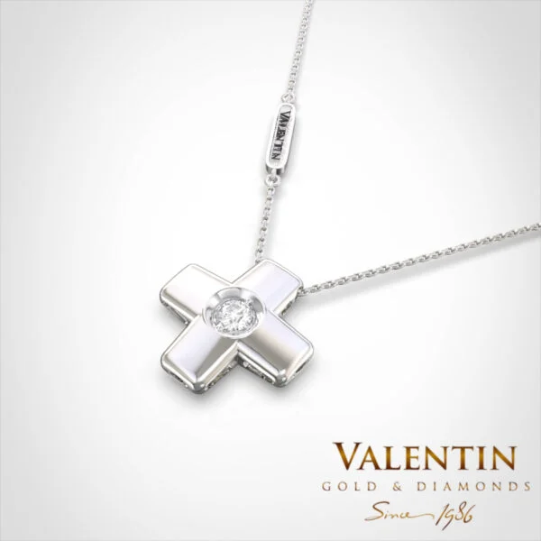 Gold Cross 6946-3 – white gold