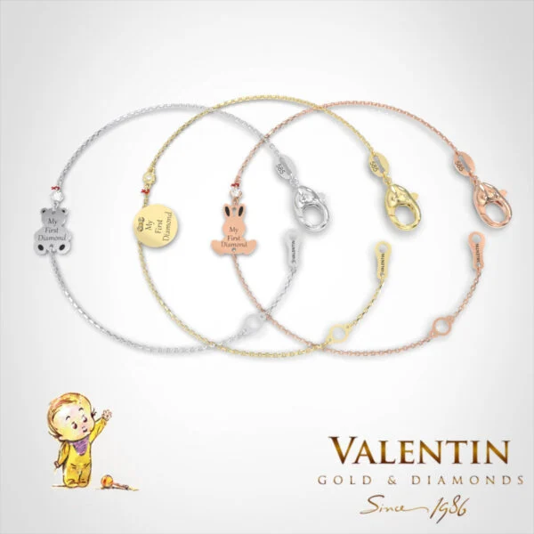Children's Gold Bracelet 8339-3