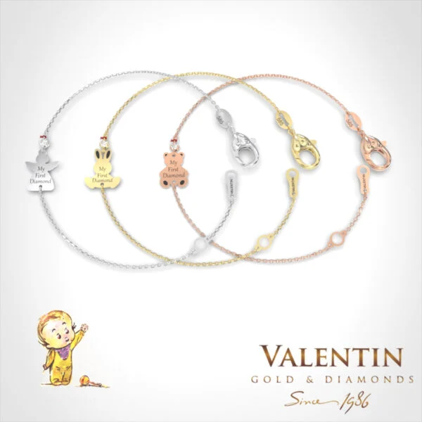 Children's Gold Bracelet 8339-3