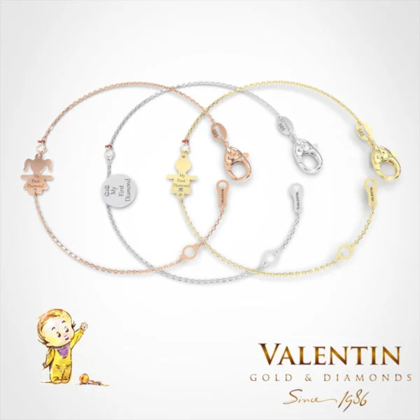 Children's Gold Bracelet 8339–1