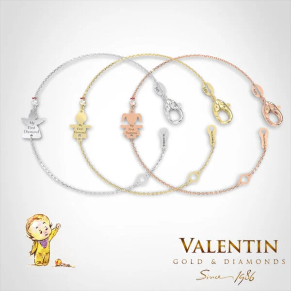 Children's Gold Bracelet 8338-1