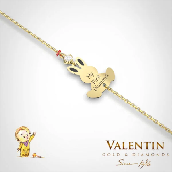 Children's Gold Bracelet 8339–4 – yellow gold